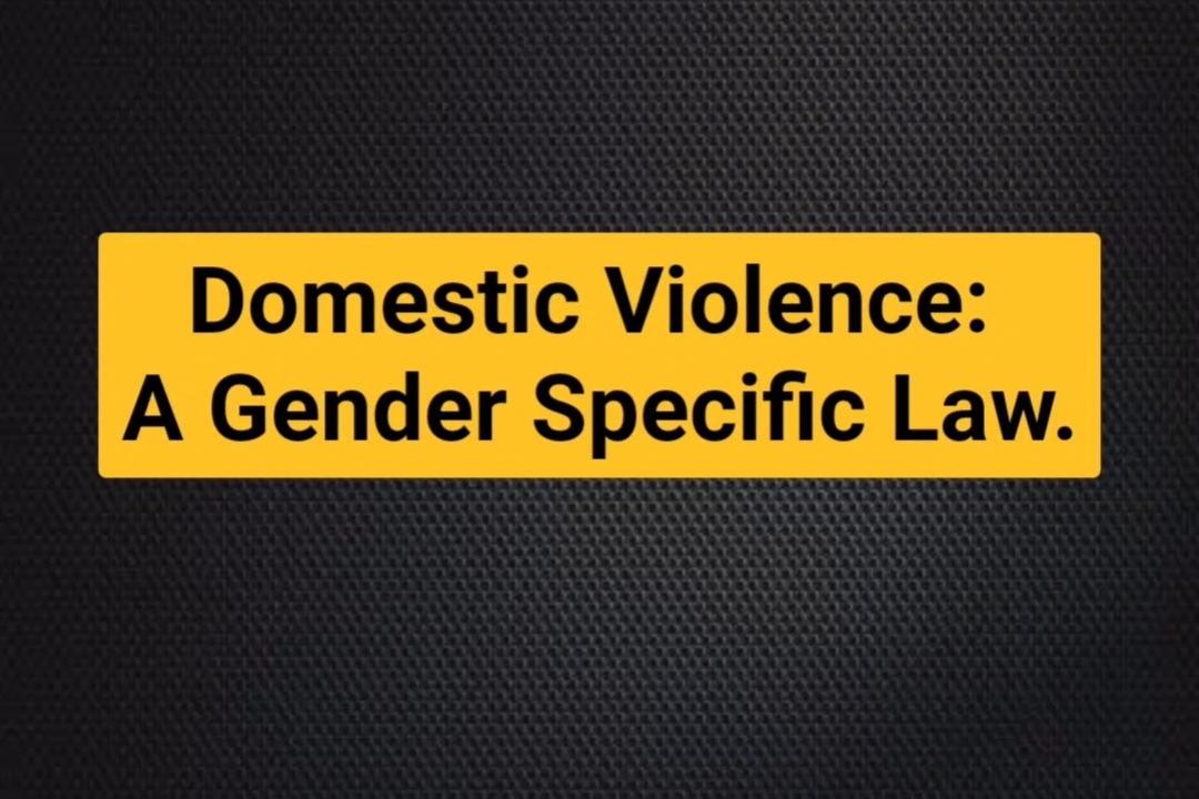 Domestic Violence: A Gender Specific Law