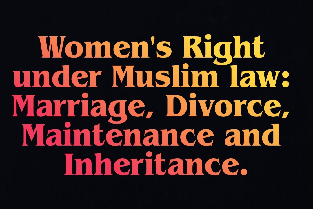 marriage under muslim law