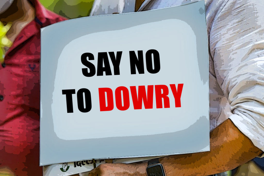 Say no to dowry